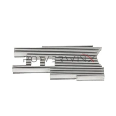 Aluminium-Kühlkörper mit gefalteten Lamellen